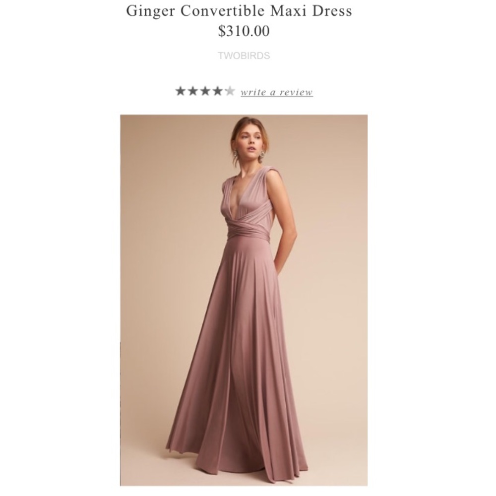 BHLDN - Ginger Convertible Maxi Dress - Picture 1 of 6